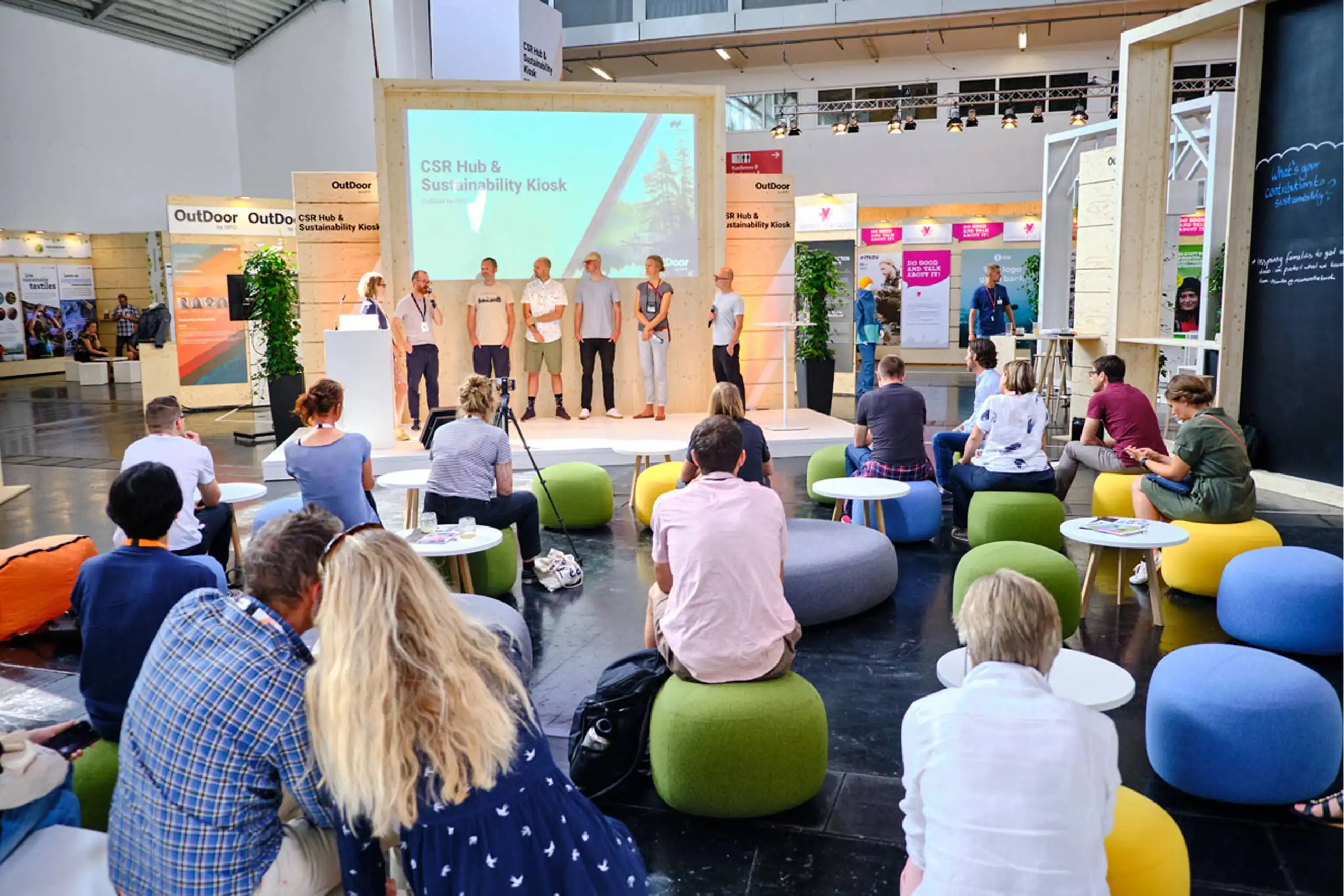 OutDoor by ISPO CSR Hub & Sustainability Kiosk